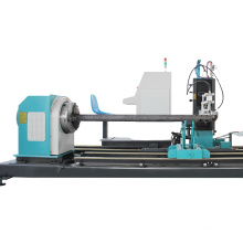 Machine de coupe laser à fibre de tube à 5 axes avec plasma CNC